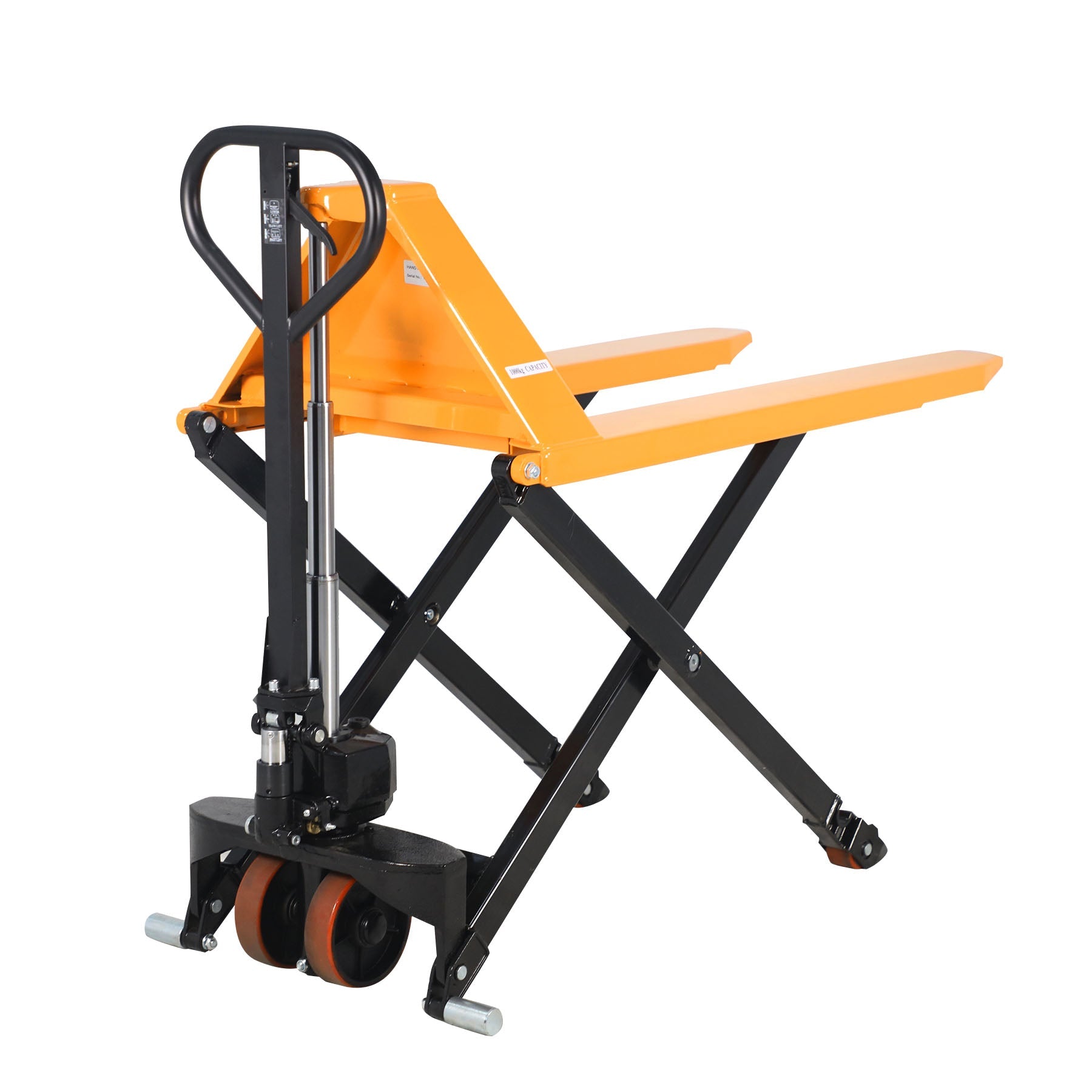 ApolloLift | Pallet Lift 2200lbs. 45"Lx27"W Fork 3.3'' lowered. 31.5'' raised