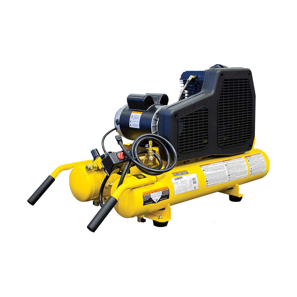 DeWalt 1.9-HP 8-Gallon Electric Dual Voltage Wheelbarrow Air Compressor (DXCMTA1980854)