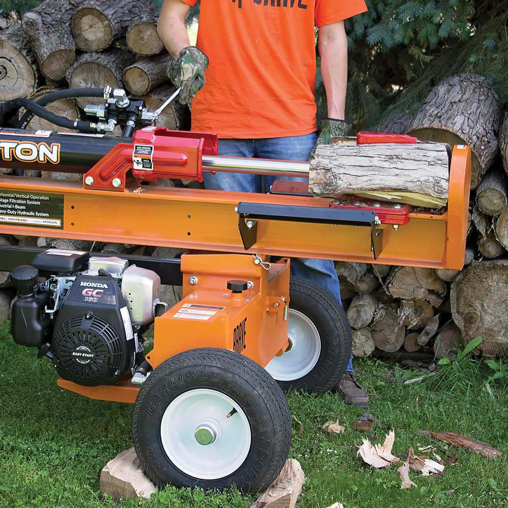 Brave 24 Ton Horizontal / Vertical Log Splitter (VH1724GC)