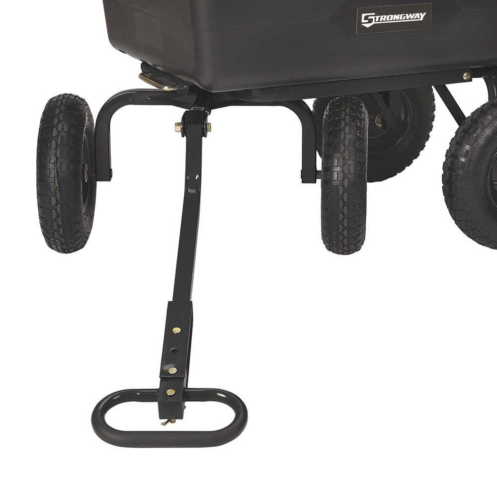 Strongway® Poly Garden Wagon — 1200-Lb Capacity - 6 Cubic Foot Trailer (64409)