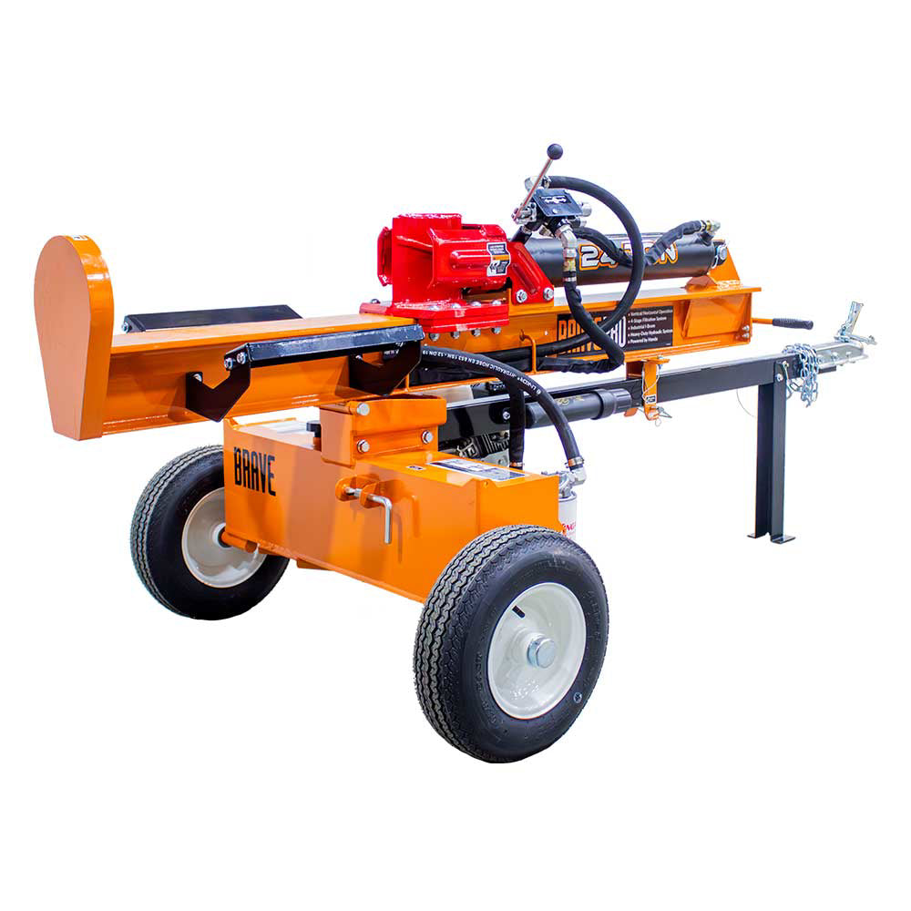 Brave 24 Ton Horizontal / Vertical Log Splitter Commercial Honda GX160 (VH1724GX)