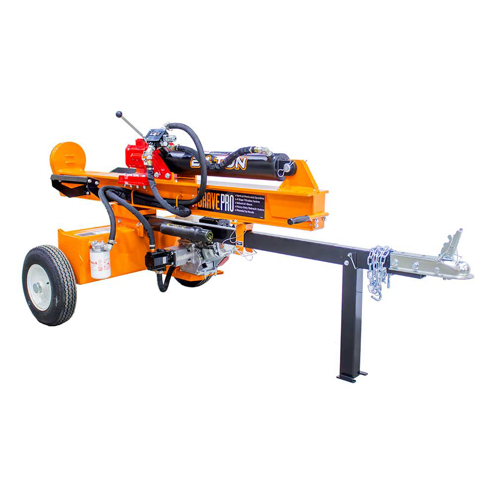 Brave 24 Ton Horizontal / Vertical Log Splitter Commercial Honda GX160 (VH1724GX)