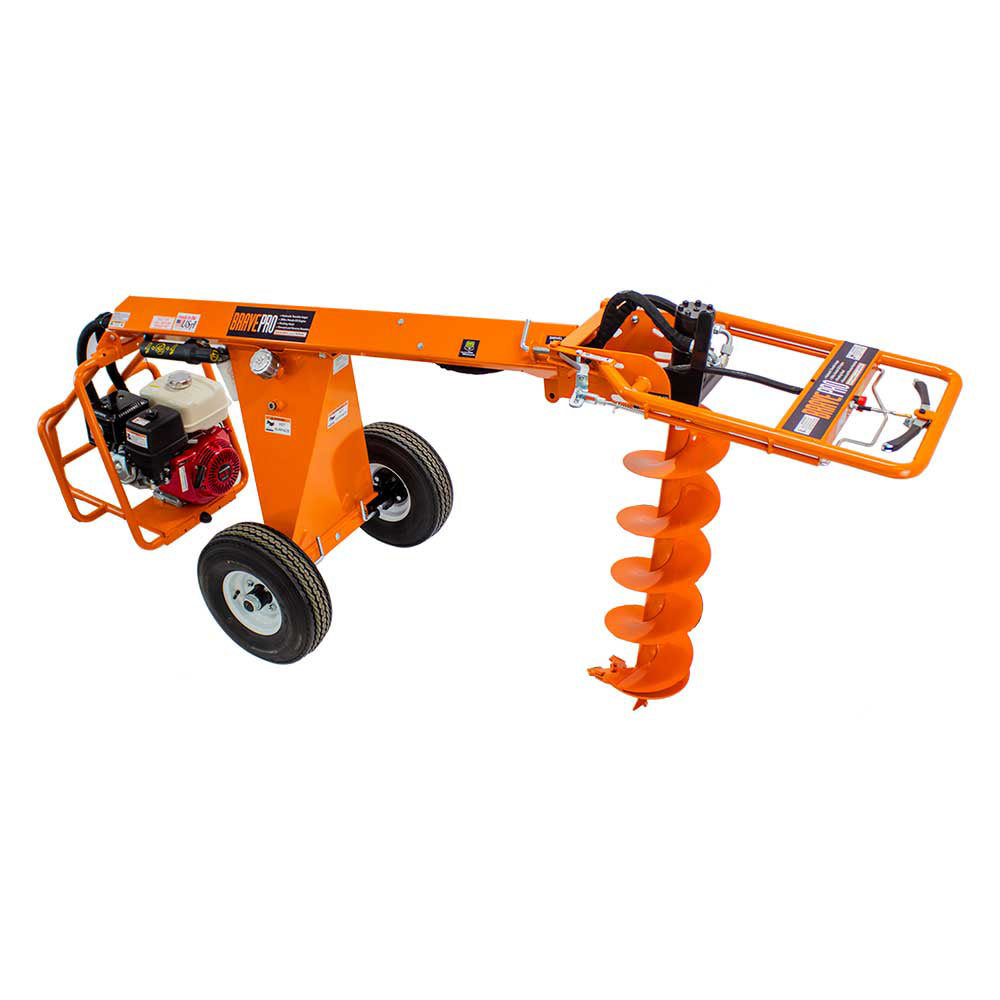 BravePro Towable Earth Auger Honda GX390 Engine (BRPA385H)