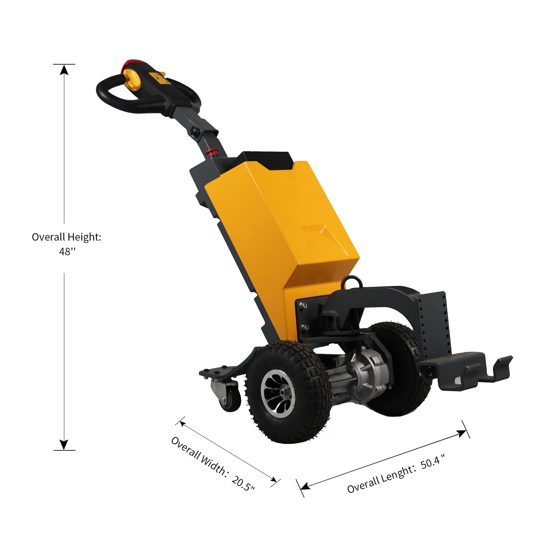 ApolloLift | Lithium Powered Electric Walkie Tugger - 2,200 lbs Capacity A-6003