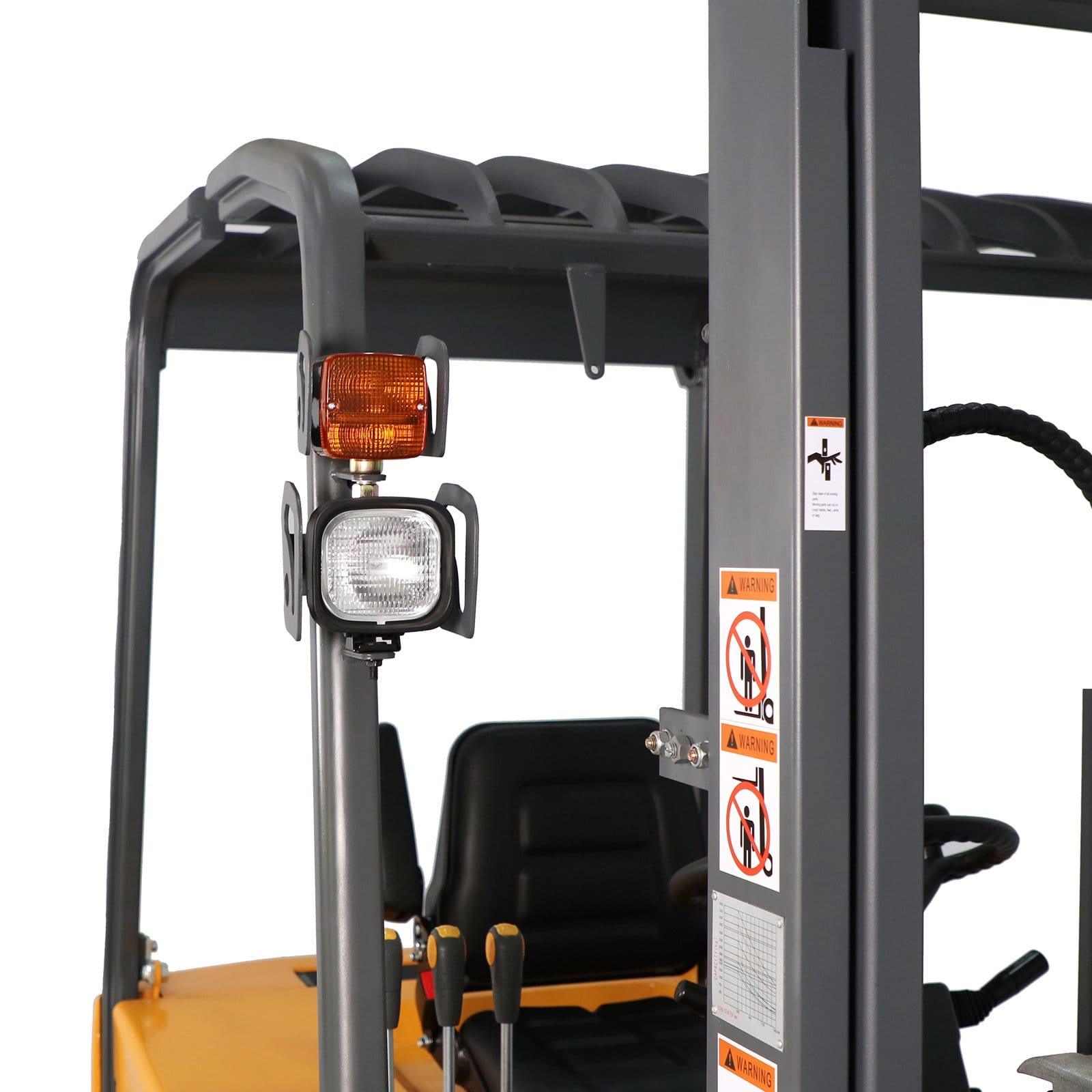 ApolloLift | 3 Wheels Lithium-ion Battery Forklift 4400lbs Cap. 220" Lifting A-4002