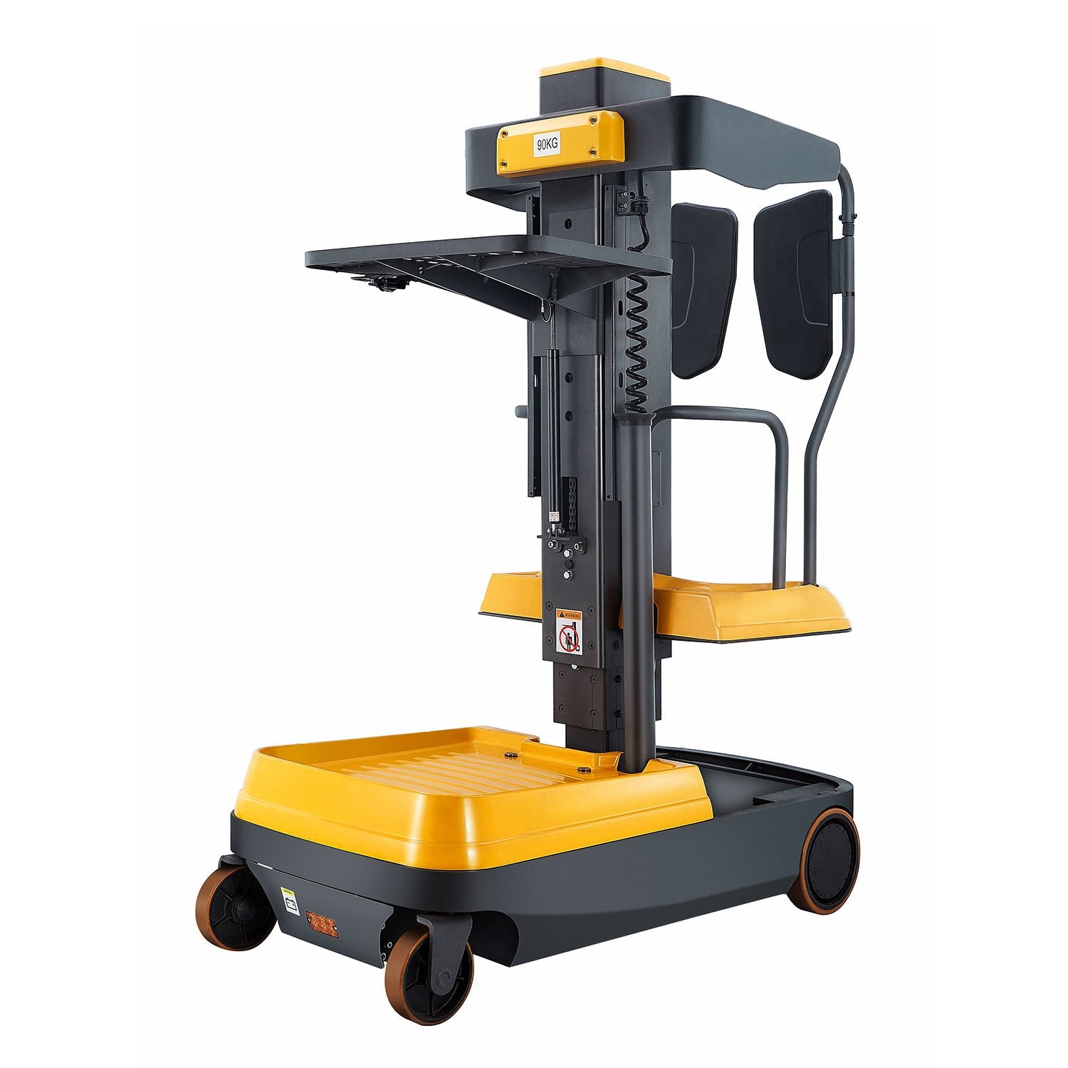 ApolloLift | Fully Electric Mini Order Picker With Load Tray 200lbs. Capacity