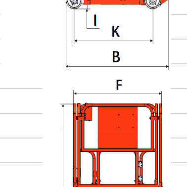 EKKO ES40E-Li Aerial Work Platform Lift Height 13' (157'')