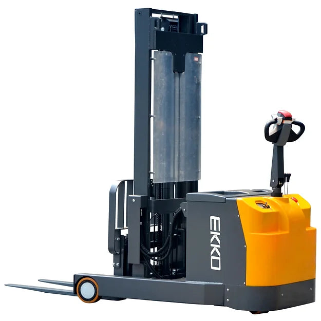 EKKO EH15TH Moving Mast Walkie Reach Truck 3300 lb Cap., 216" Height