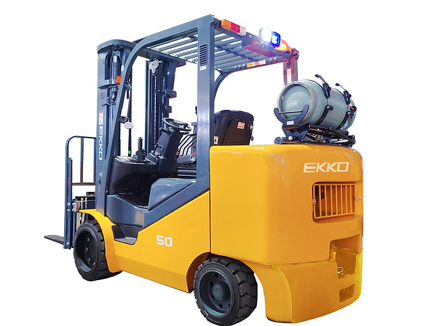 EKKO EK50LP Forklift (LPG) 10,000 lbs cap, 185" Lift Height