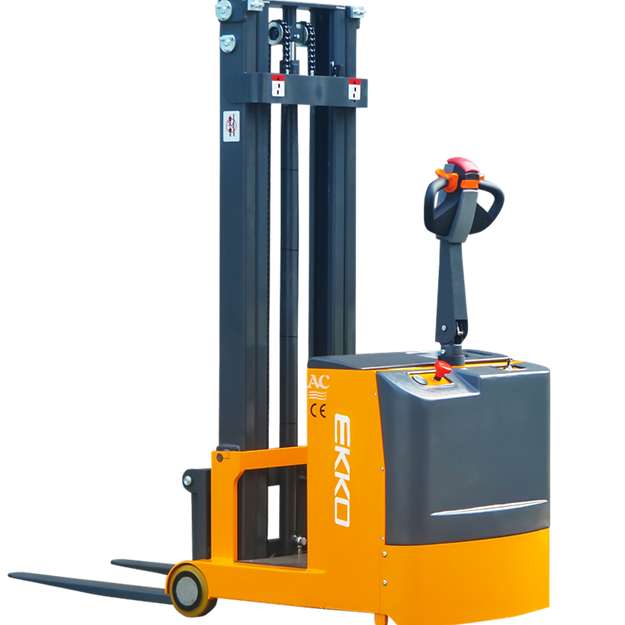 EKKO EK07S Counterbalance Walkie Stacker 1550lbs. Cap., 118" Height