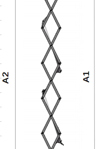 EKKO ES120E Aerial Work Platform Lift Height 39' (468'')