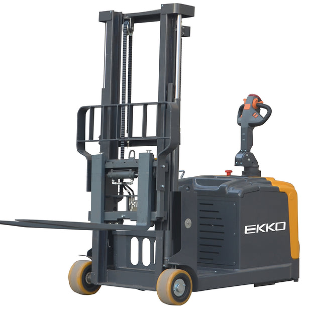 EKKO EK14S-130 Counterbalanced Walkie Stacker SIDE-SHIFTING