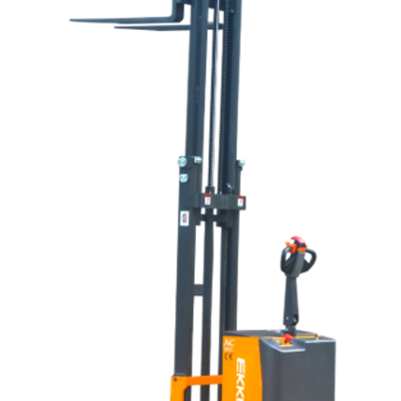 EKKO EK07S Counterbalance Walkie Stacker 1550lbs. Cap., 118" Height