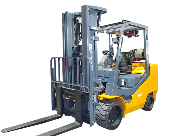 EKKO EK50LP Forklift (LPG) 10,000 lbs cap, 185" Lift Height