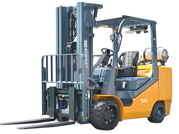 EKKO EK50LP Forklift (LPG) 10,000 lbs cap, 185" Lift Height