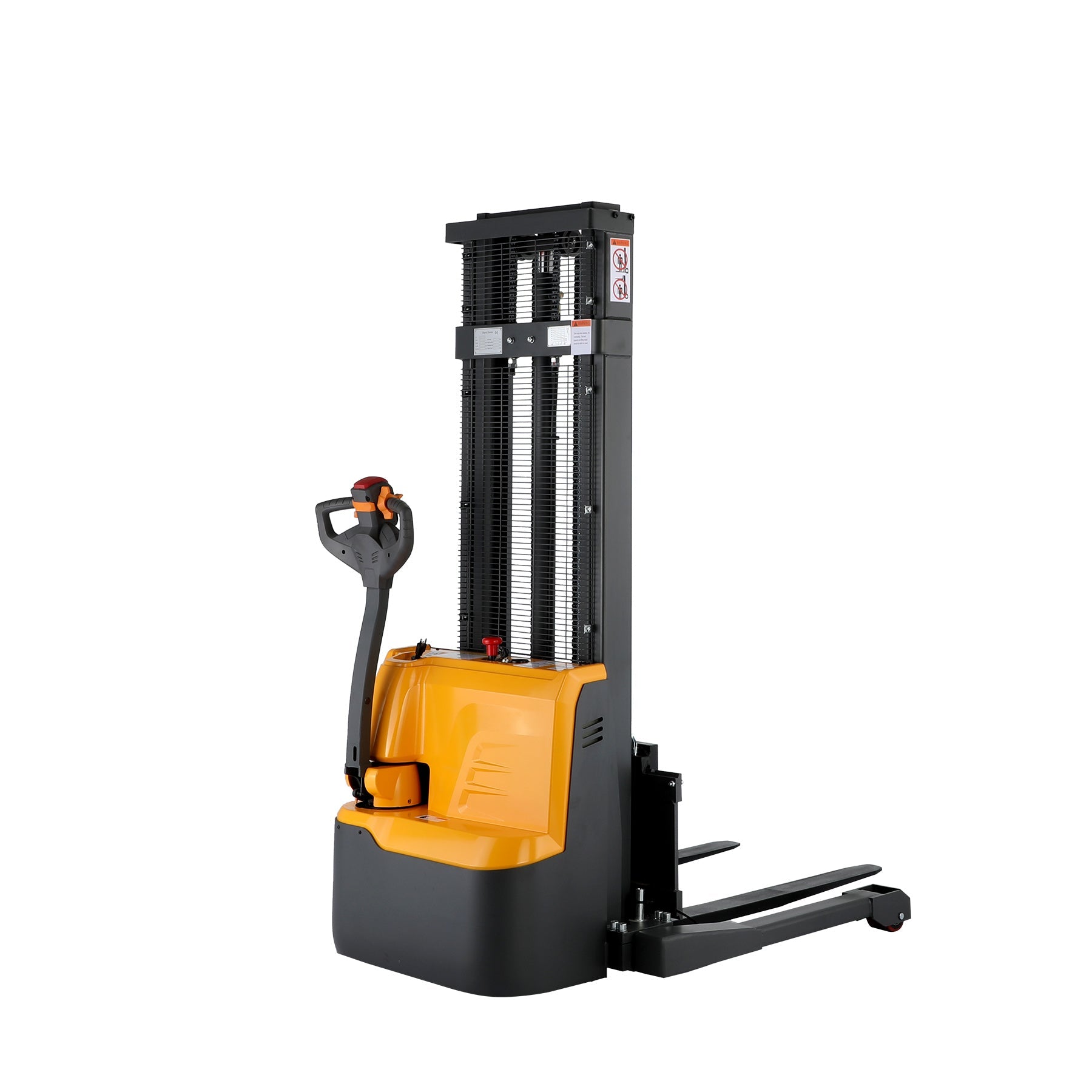 ApolloLift | Powered Forklift Full Electric Walkie Stacker 2640lbs Cap. Straddle Legs. 130" lifting A-3039