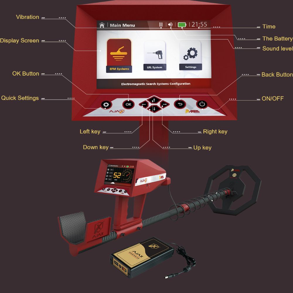 Ajax Ares Metal Detector