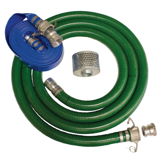 BravePro 3" Transfer Pump Hose Kit w/Quick Connect Couplers (BRHK3)