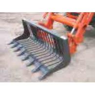 HAUGEN ATTACHMENT COMPACT TRACTOR & MINI SKID STEER ROD GRAPPLE