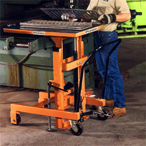 Presto Lifts PL Series Hydraulic Cantilever Tables, 2000lb Cap