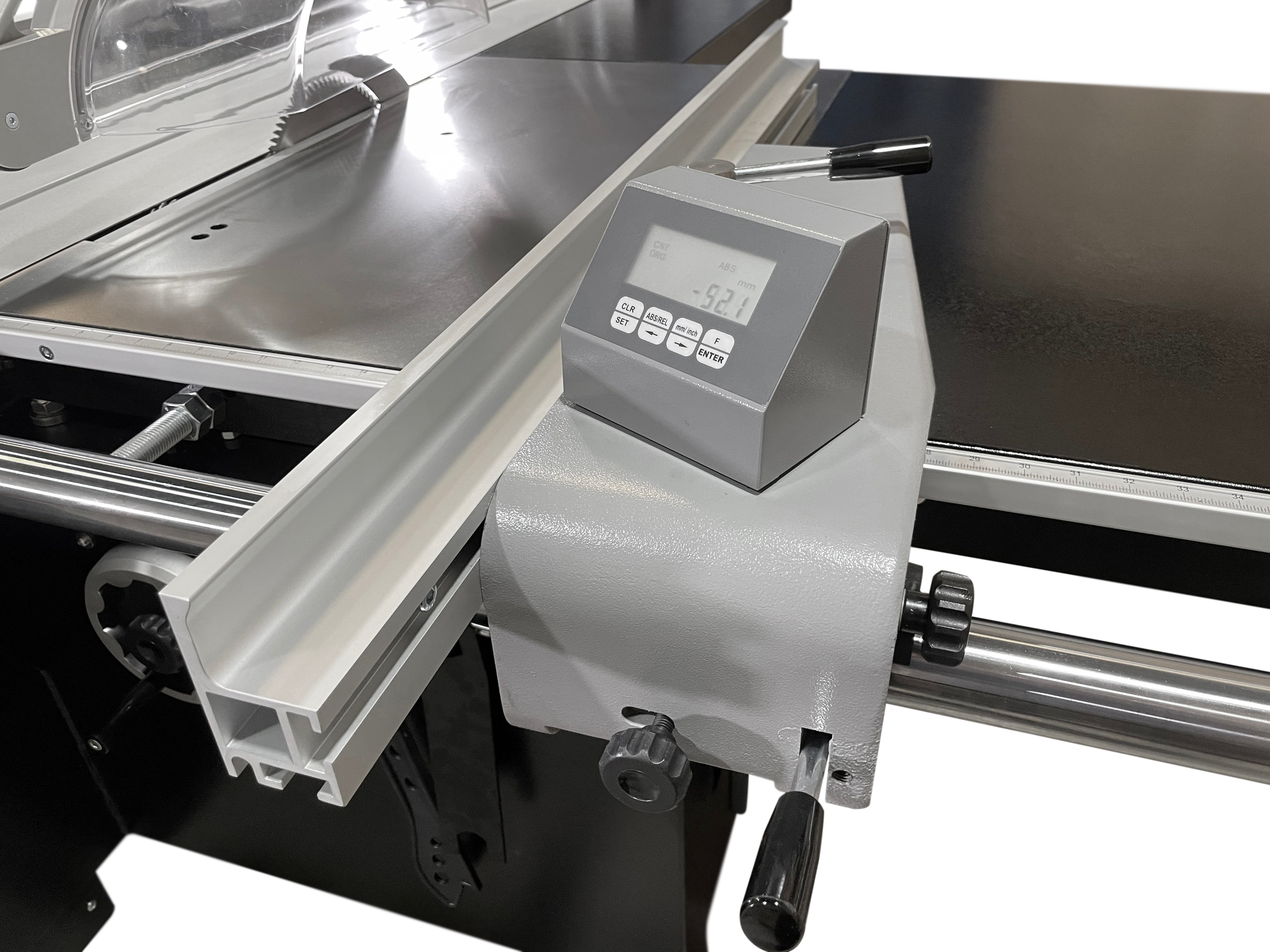 Maksiwa Sliding Panel Saw Titanium - BMT.3200.IR - 5HP 1 Phase Crosscut, Blade Covers 90° & 45°