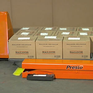 Presto Lifts XZ44 Series Floor Height Lift Tables, Up To 6000lb Cap