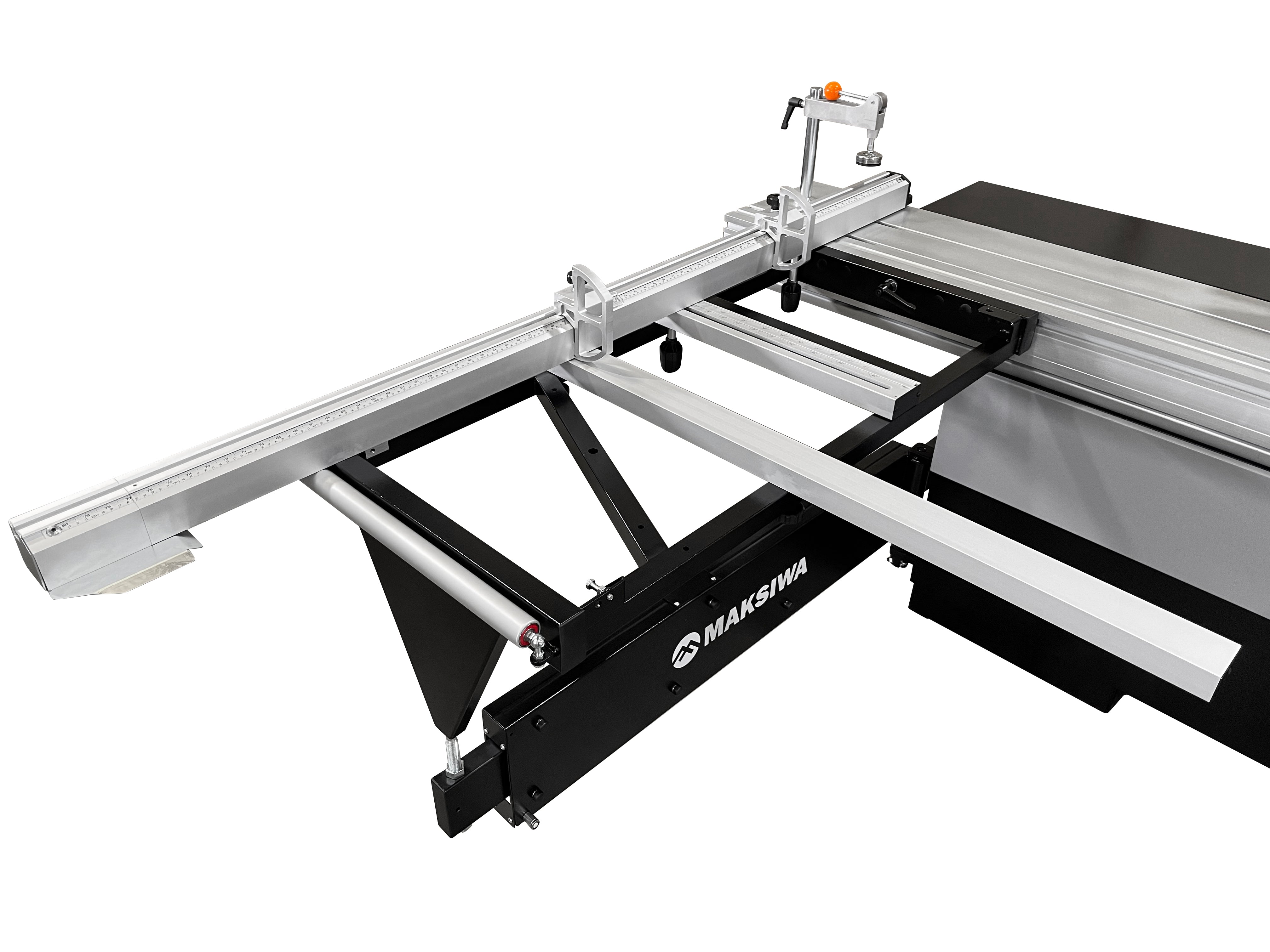 Maksiwa Sliding Panel Saw Titanium - BMT.3200.IR - 5HP 1 Phase Crosscut, Blade Covers 90° & 45°