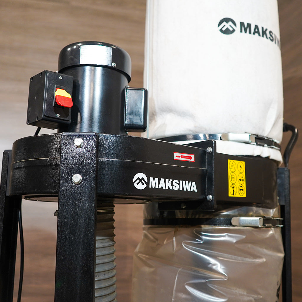 Maksiwa Dust Collector 1HP - 1 Entry Single Phase - CP/1.C