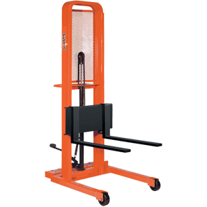 Presto Lifts M100 Series - Platform Manual Lift Stackers, (24"W x 24"L), 1000lb Cap