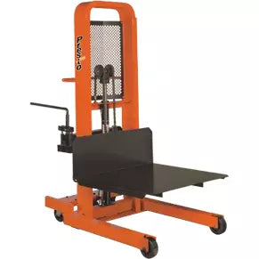 Presto Lifts M800 Series Hand Operated Stackers - Adjustable 30" Forks (Straddle), 2000lb Cap, 50"/64"/76" Lift Ht