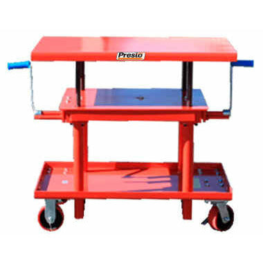 Presto Lifts P Series Mechanical/Hand Crank Post Lift Tables, 2000lb Cap, 42" Lift - P2436