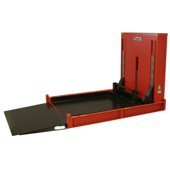 Presto Lifts P4 Series Floor Height Load Leveler with Built-In Turntable, 2500lb Cap - P4-LPT (CONTACT US FOR PRICING)