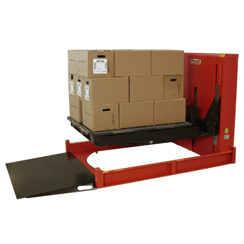 Presto Lifts P4 Series Floor Height Load Leveler with Built-In Turntable, 2500lb Cap - P4-LPT (CONTACT US FOR PRICING)