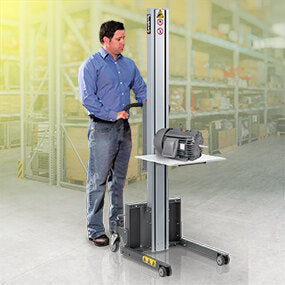 Presto Lifts LiftStik Adjustable Base Compact Lift Stacker, 285lb Cap