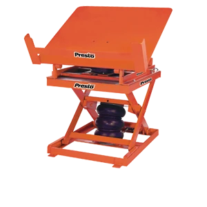 Presto Lifts AXT10 Series Pneumatic Lift & Tilt Tables, 1000lb Cap