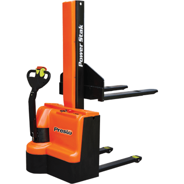 Presto Lifts Fork Over Stacker 21" Overall Fork Width, 2200lb Cap., 62" Lift - PPS2200-62NFO-21