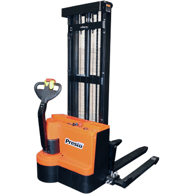 Presto Lifts Adjustable Base Straddle Stacker 2200lb Cap., 150" Lift - PPS2200-150AS