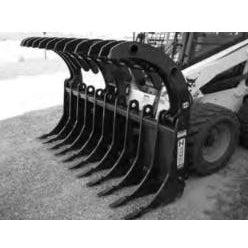 HAUGEN ATTACHMENT SKID STEER GRAPPLE RAKE