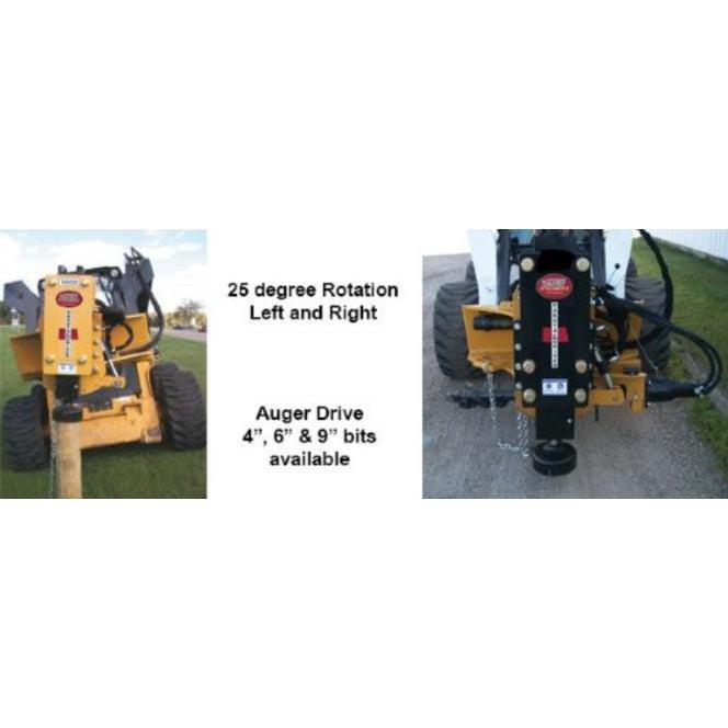 HAUGEN ATTACHMENT SKID STEER POST DRIVER