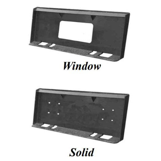 HAUGEN ATTACHMENT SKID STEER STANDARD QUICK ATTACH PLATE