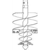 HAUGEN ATTACHMENT SKID STEER "TREE" AUGER BIT