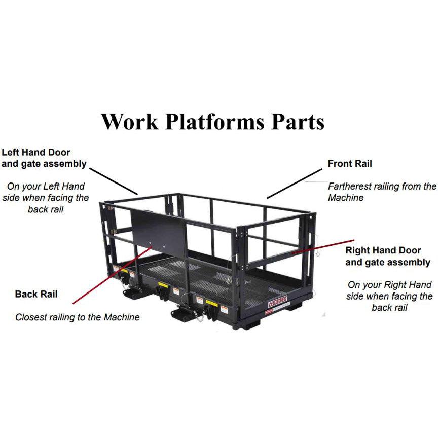 HAUGEN ATTACHMENT TELEHANDLER WORK PLATFORM PARTS