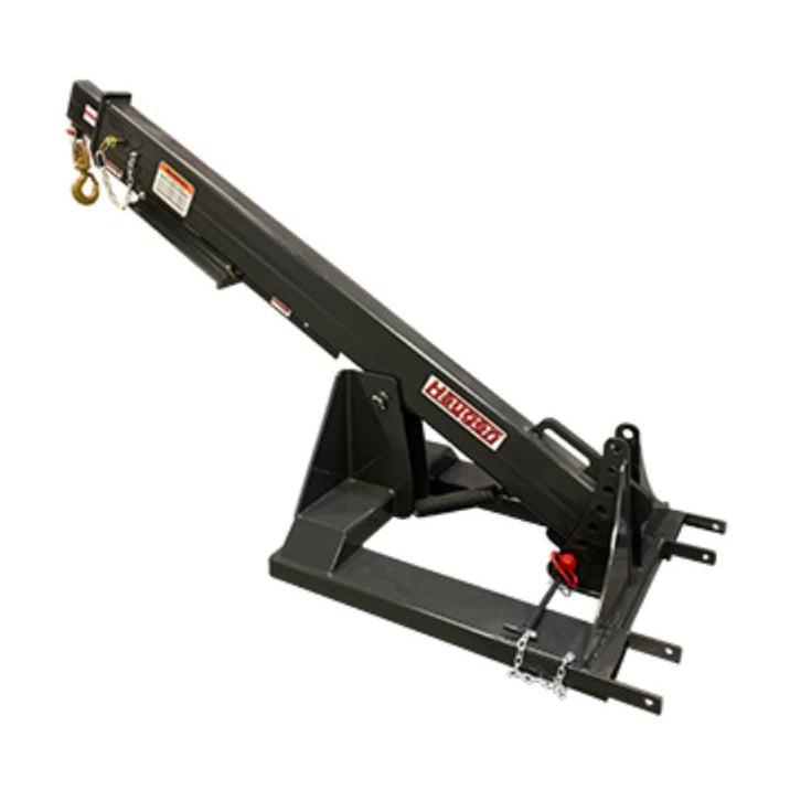 HAUGEN ATTACHMENT TELESCOPING PIVOTING ADJUSTABLE JIB