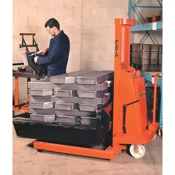 Presto Lifts WPS42 Series - Straddle Work Positioners - 42" I.D., 2000lb/3000lb Cap, 36"/60" Lift Ht