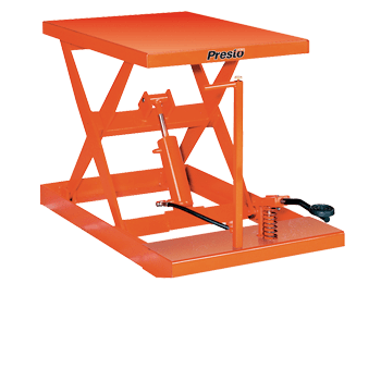 Presto Lifts XF24 Series Light-Duty Manual Scissor Lift Table, Up To 2000lb Cap