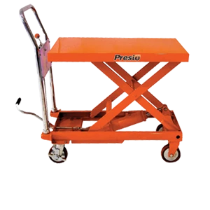 Presto Lifts XP24 Series - 23" Travel Manual Foot Pump Lift Tables - Mobile Lift Tables, 300lb/600lb Cap