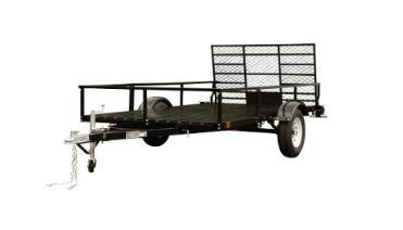 DK2 6x10 Utility Trailer With Drive Up Date