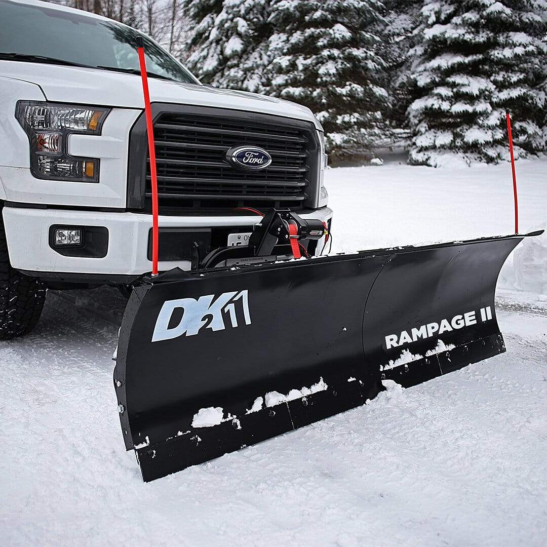 DK2 Rampage II 82 x 19 Custom Mount Snow Plow - RAMP8219