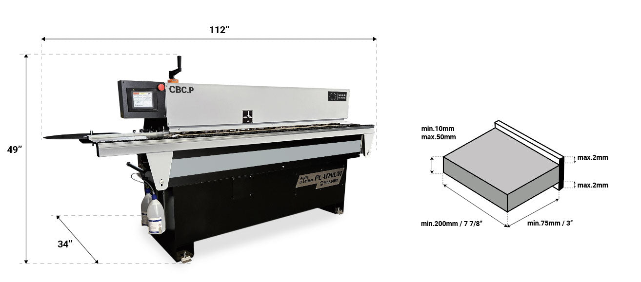 Maksiwa CBC.P Platinum Automatic Edgebander