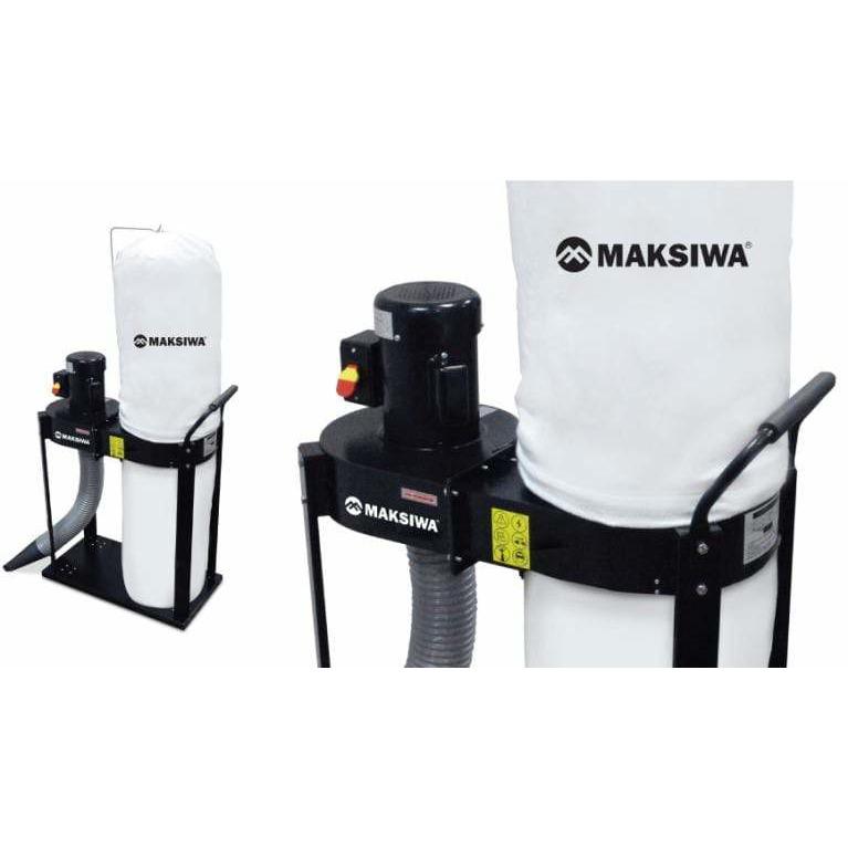 Maksiwa Dust Collector 1hp - 1 Entry - 1 Phase 110/220